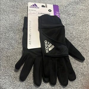 Adidas Black ClimaWarm Gloves